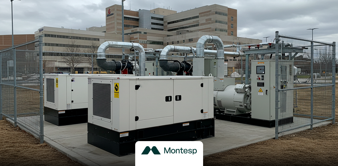 geradores de emergência