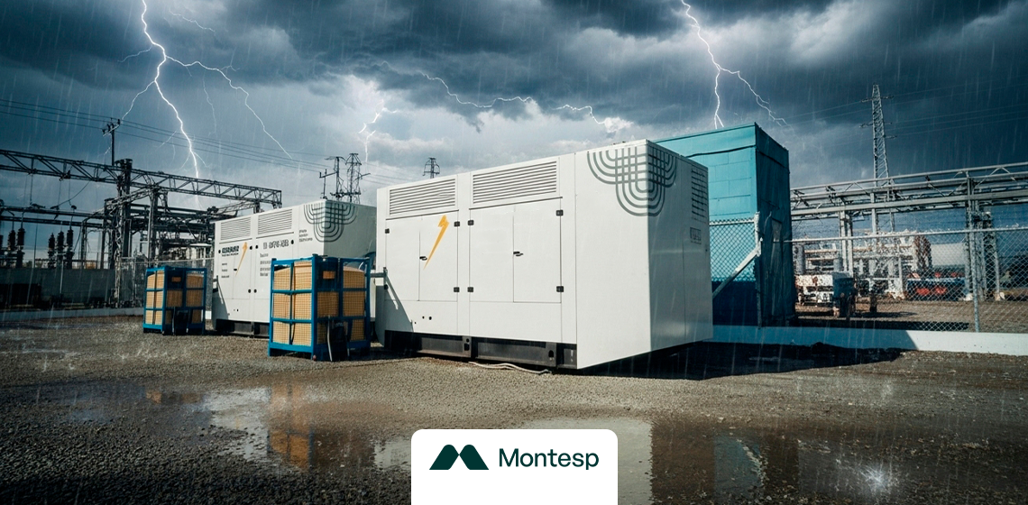 aluguel de geradores antes da temporada de chuvas