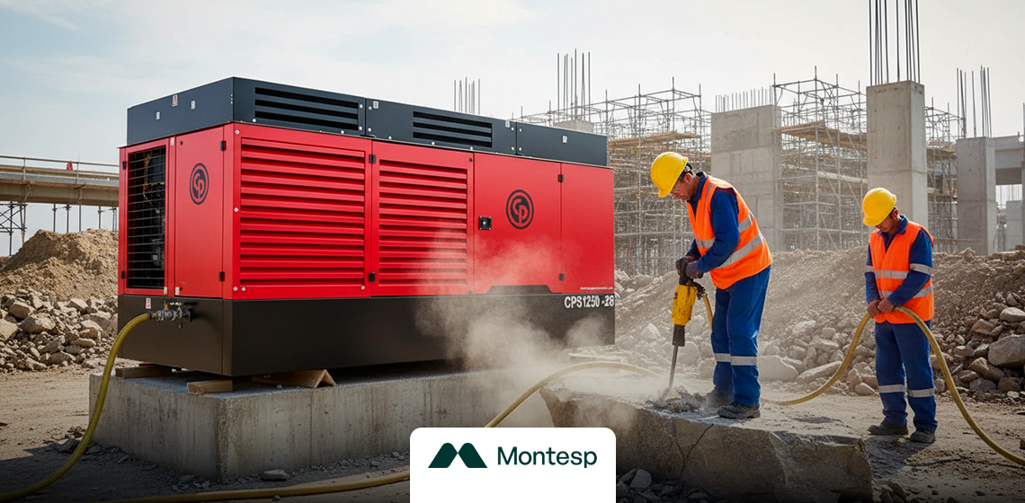 Como escolher o compressor de alta pressão ideal: guia prático para alugar o modelo certo