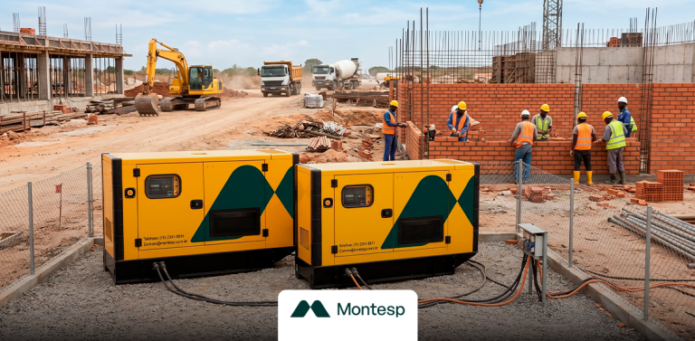 energia para canteiro de obras
